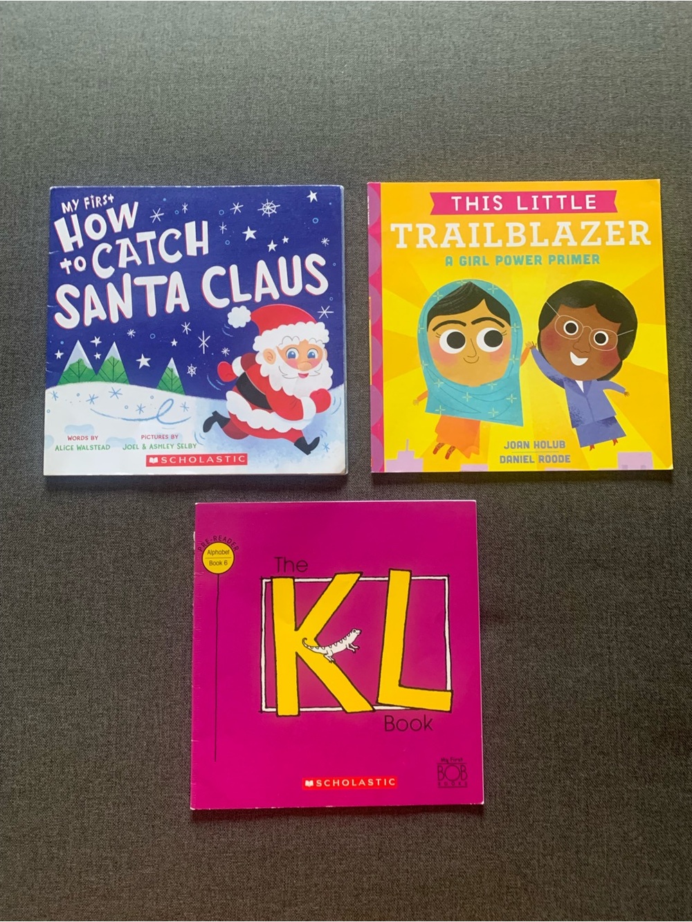 Bundle Books My First How to Catch Santa Claus, This Little Trailblazer, KL Book